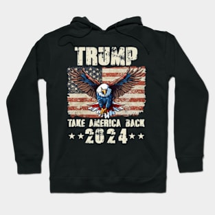 Trump 2024 Take America Back Hoodie